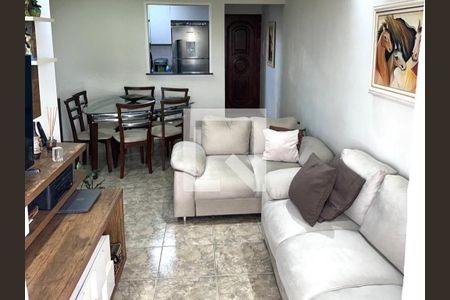 Sala de apartamento para alugar com 3 quartos, 62m² em Chácara Seis de Outubro, São Paulo