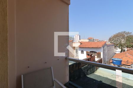 Varanda da Sala de Estar de apartamento para alugar com 3 quartos, 90m² em Parque Industriario, Santo André