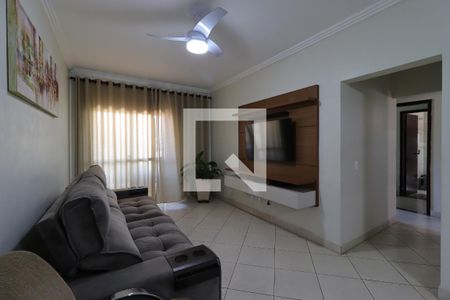 Sala de Estar de apartamento para alugar com 3 quartos, 90m² em Parque Industriario, Santo André