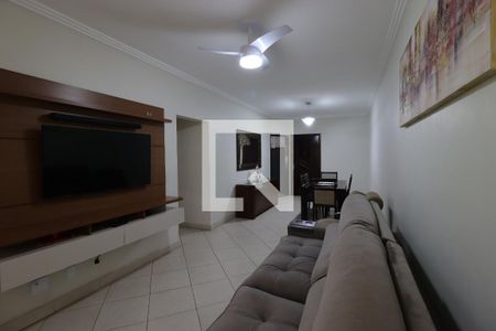 Sala de Estar de apartamento para alugar com 3 quartos, 90m² em Parque Industriario, Santo André