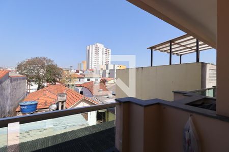 Varanda da Sala de Estar de apartamento para alugar com 3 quartos, 90m² em Parque Industriario, Santo André