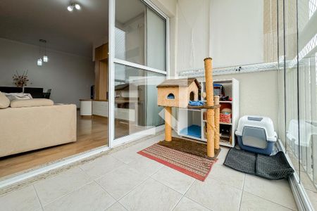 Varanda da Sala de apartamento à venda com 2 quartos, 64m² em Cambuci, São Paulo