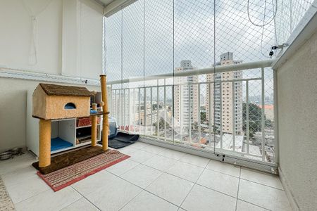 Varanda da Sala de apartamento à venda com 2 quartos, 64m² em Cambuci, São Paulo