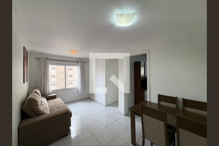 Sala de apartamento para alugar com 2 quartos, 56m² em Parque Erasmo Assunção, Santo André