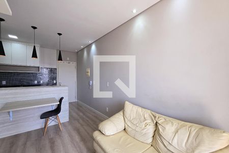 Sala de apartamento para alugar com 1 quarto, 42m² em Rudge Ramos, São Bernardo do Campo