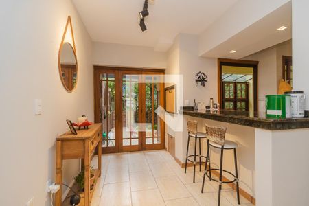 Sala de Jantar de casa de condomínio à venda com 3 quartos, 197m² em Tristeza, Porto Alegre