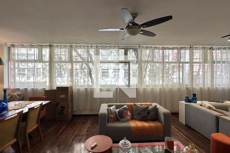 Sala de apartamento para alugar com 3 quartos, 180m² em Copacabana, Rio de Janeiro