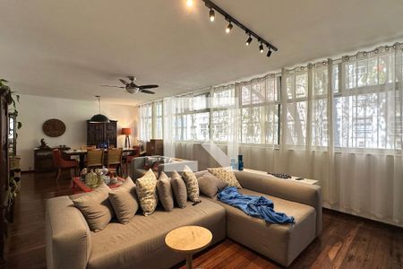 Sala de apartamento para alugar com 3 quartos, 180m² em Copacabana, Rio de Janeiro
