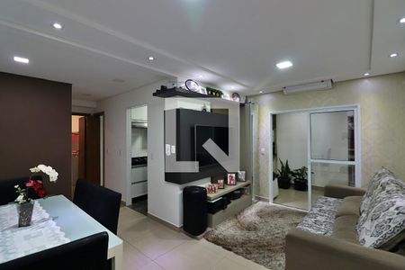 Sala de apartamento à venda com 2 quartos, 60m² em Paulicéia, São Bernardo do Campo