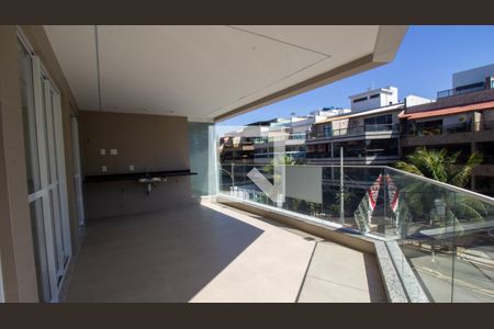 Varanda de apartamento à venda com 2 quartos, 91m² em Recreio dos Bandeirantes, Rio de Janeiro