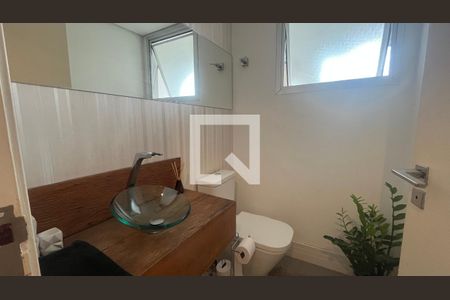 Lavabo de apartamento à venda com 1 quarto, 57m² em Taquaral, Campinas