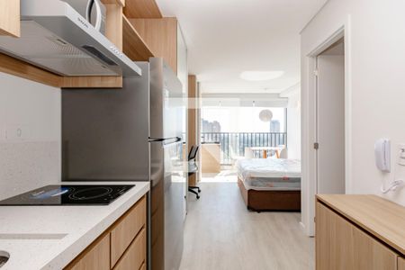 Studio de kitnet/studio para alugar com 1 quarto, 25m² em Santo Amaro, São Paulo