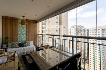 Varanda da Sala de apartamento à venda com 3 quartos, 106m² em Jardim Flor da Montanha, Guarulhos