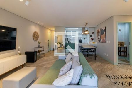 Sala de apartamento à venda com 3 quartos, 106m² em Jardim Flor da Montanha, Guarulhos