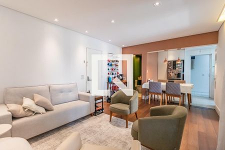 Sala de apartamento à venda com 2 quartos, 107m² em Empresarial 18 do Forte, Barueri