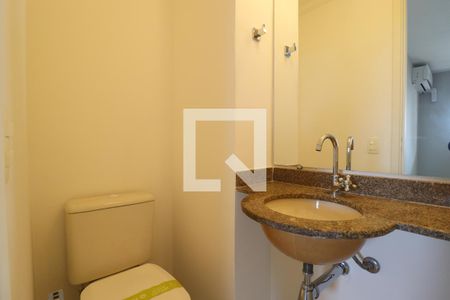Lavabo de apartamento para alugar com 3 quartos, 117m² em Vila Bastos, Santo André