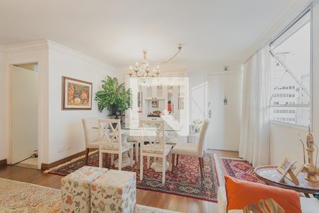 Sala de apartamento à venda com 3 quartos, 118m² em Jardim Paulista, São Paulo