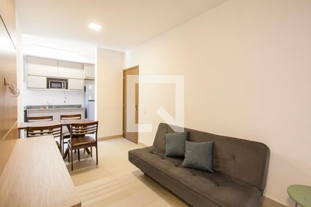 Sala de apartamento para alugar com 2 quartos, 55m² em Jaraguá, Uberlândia