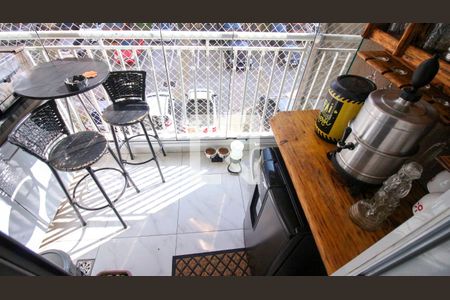 Varanda da Sala de apartamento à venda com 3 quartos, 62m² em Vila Ema, São Paulo