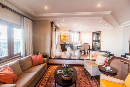 Sala de casa de condomínio à venda com 4 quartos, 703m² em Tamboré, Santana de Parnaíba