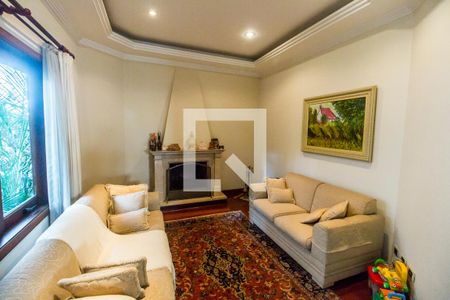 Sala de casa de condomínio à venda com 4 quartos, 703m² em Tamboré, Santana de Parnaíba