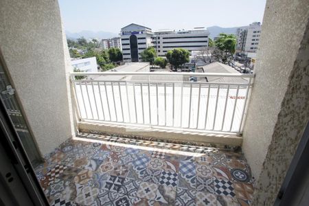 Varanda da Sala de apartamento para alugar com 2 quartos, 63m² em Taquara, Rio de Janeiro