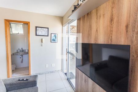 Sala 2  de apartamento à venda com 3 quartos, 128m² em Santa Cruz, Belo Horizonte