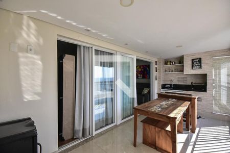 Varanda da Sala de apartamento à venda com 3 quartos, 104m² em Parque Reboucas, São Paulo