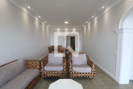 Sala de apartamento para alugar com 4 quartos, 217m² em Centro, Guarujá