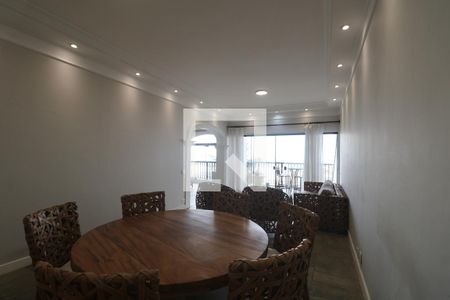 Sala de apartamento para alugar com 4 quartos, 217m² em Centro, Guarujá