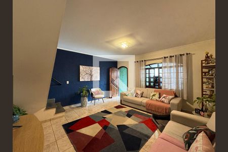 Sala de casa à venda com 3 quartos, 165m² em Jardim Utinga, Santo André