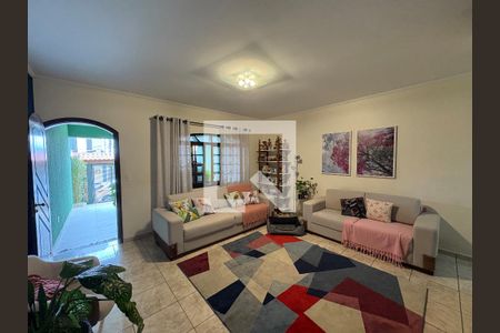 Sala de casa à venda com 3 quartos, 165m² em Jardim Utinga, Santo André