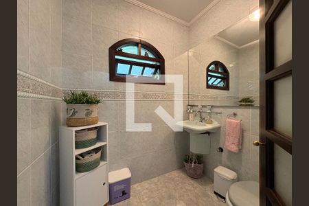 Lavabo de casa à venda com 3 quartos, 165m² em Jardim Utinga, Santo André
