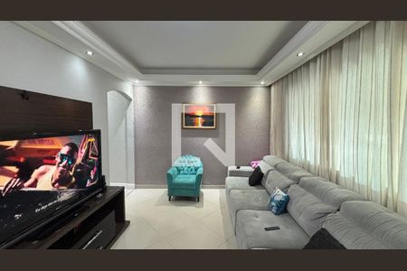 Sala de casa à venda com 3 quartos, 130m² em Vila Leopoldina, Santo André