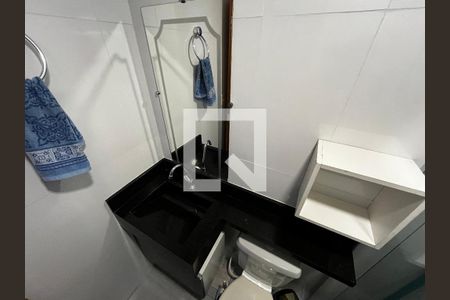 Banheiro de casa de condomínio à venda com 1 quarto, 30m² em Vila Roque, São Paulo