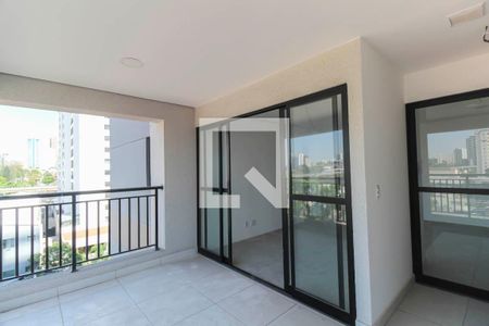 Varanda da Sala/Cozinha de apartamento à venda com 2 quartos, 63m² em Vila Prudente, São Paulo