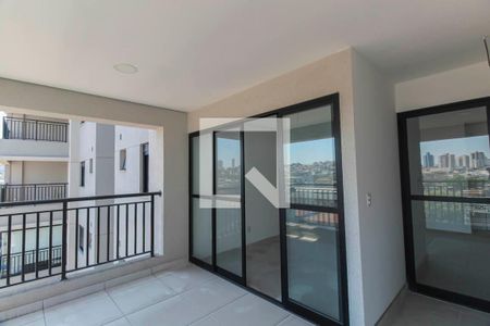 Varanda da Sala de apartamento à venda com 3 quartos, 80m² em Vila Prudente, São Paulo
