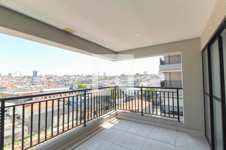 Varanda de apartamento à venda com 3 quartos, 80m² em Vila Prudente, São Paulo