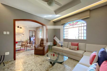 Sala de Estar de casa à venda com 5 quartos, 496m² em Ana Lúcia, Belo Horizonte