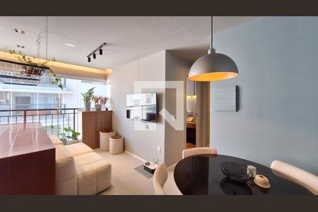 Sala/Cozinha de apartamento à venda com 2 quartos, 42m² em Barra Funda, São Paulo