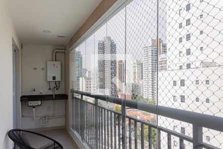 Varanda de apartamento para alugar com 2 quartos, 62m² em Pompeia, São Paulo