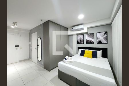 Studio de kitnet/studio para alugar com 1 quarto, 32m² em Indianópolis, São Paulo