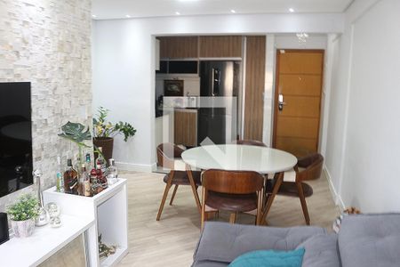 Sala de apartamento à venda com 3 quartos, 95m² em Nova Gerti, São Caetano do Sul