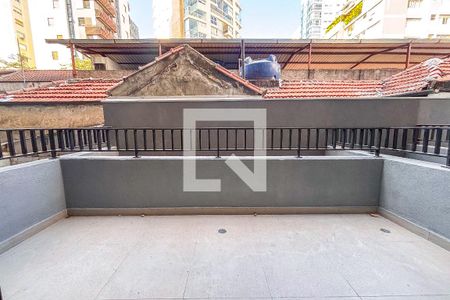 Varanda de kitnet/studio à venda com 1 quarto, 23m² em Cerqueira César, São Paulo