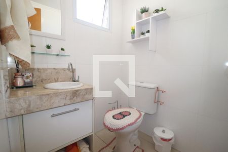 Lavabo de apartamento à venda com 3 quartos, 180m² em Campestre, Santo André
