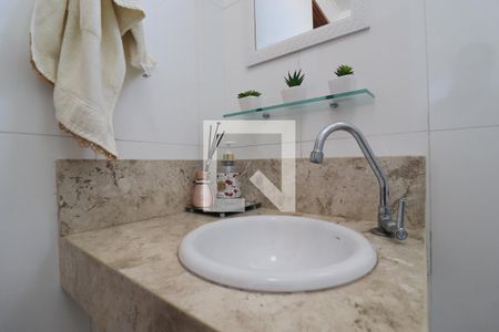 Lavabo de apartamento à venda com 3 quartos, 180m² em Campestre, Santo André