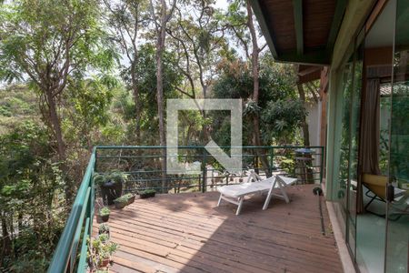 Varanda da Sala de casa de condomínio à venda com 3 quartos, 350m² em Retiro do Chale, Brumadinho