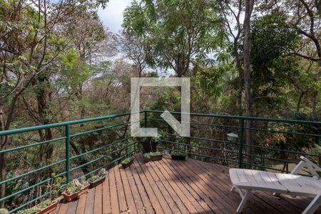 Varanda da Sala de casa de condomínio à venda com 3 quartos, 350m² em Retiro do Chale, Brumadinho