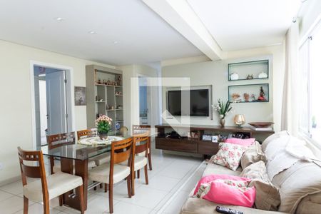 Sala de apartamento à venda com 3 quartos, 145m² em Floresta, Belo Horizonte