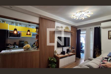 Sala de apartamento à venda com 2 quartos, 75m² em Barcelona, São Caetano do Sul